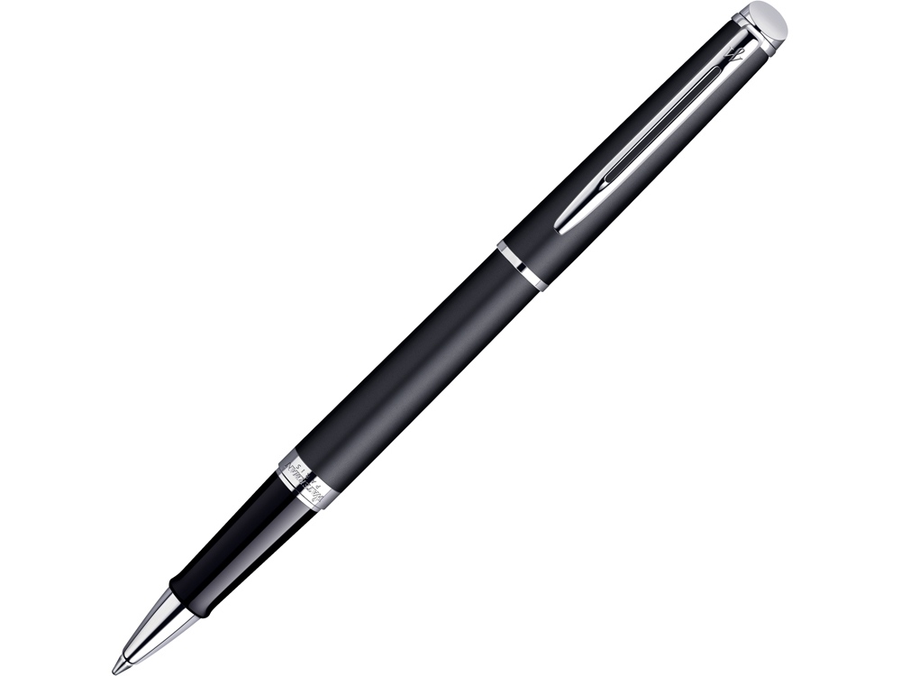 Ручка роллер Waterman «Hemisphere Matt Black CT F», черный матовый/серебристый