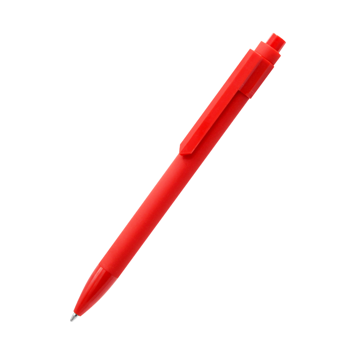 Ручка шариковая Pit Soft - Красный PP, Красный PP