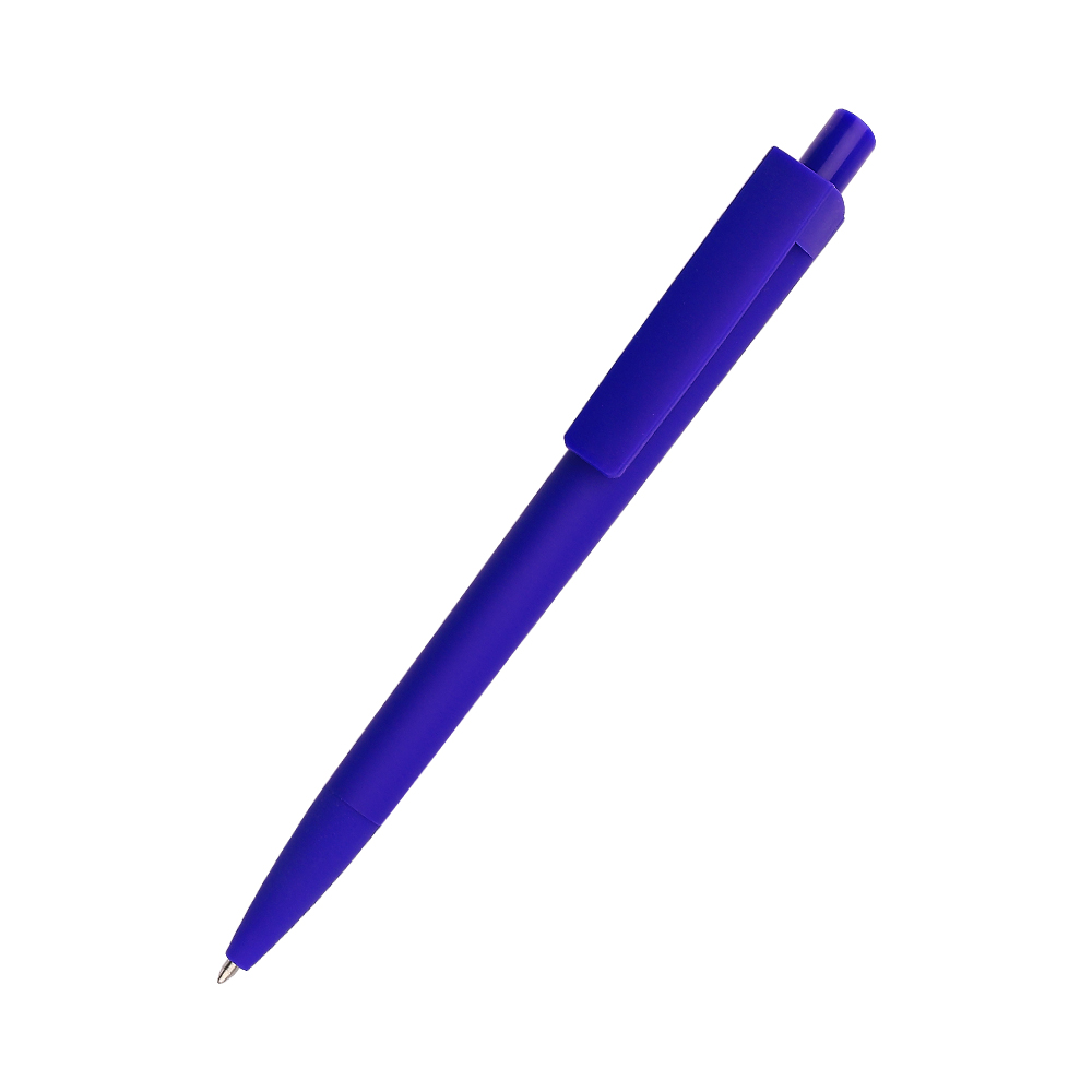 Ручка шариковая Agata софт-тач - Синий HH, Синий HH