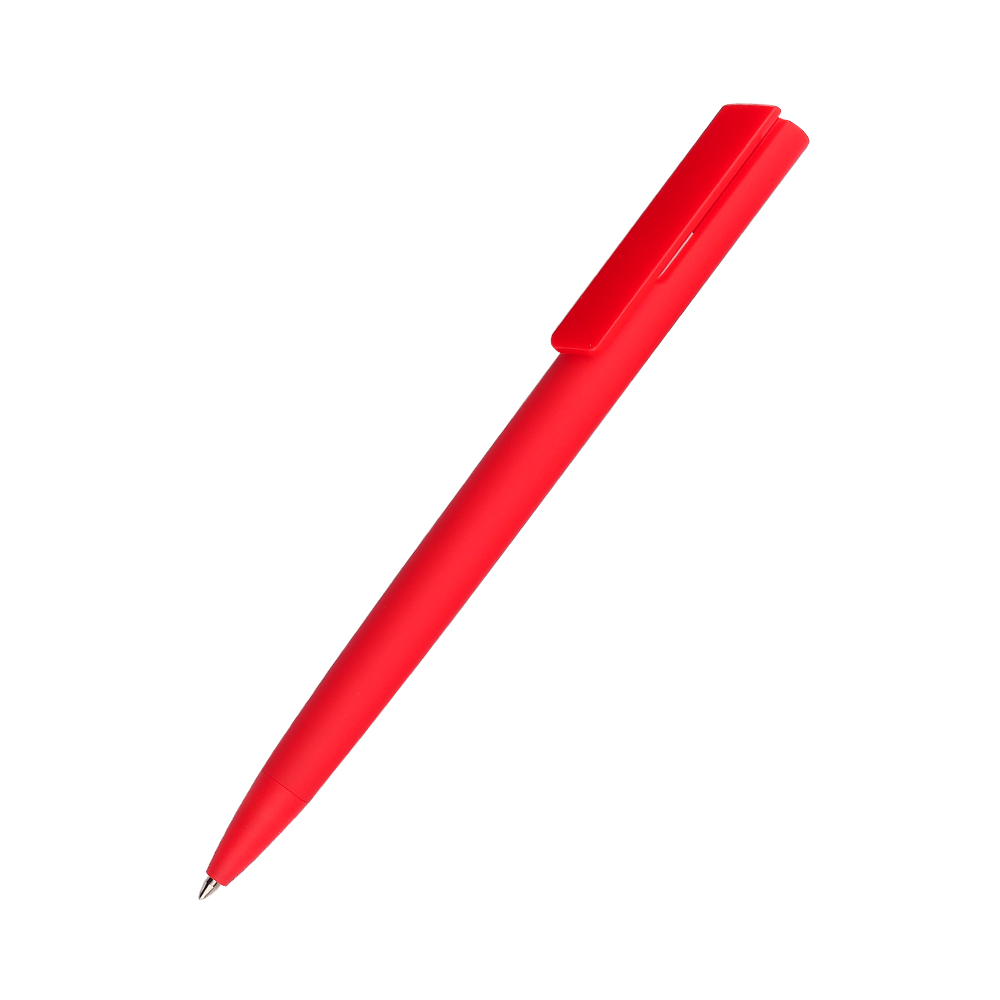 Ручка шариковая Lavy софт-тач - Красный PP, Красный PP