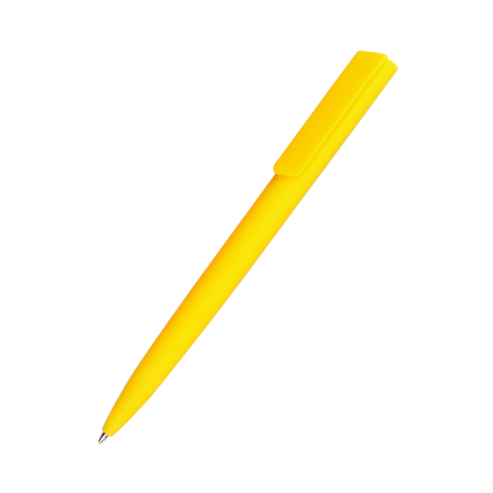 Ручка шариковая Lavy софт-тач - Желтый KK, Желтый KK