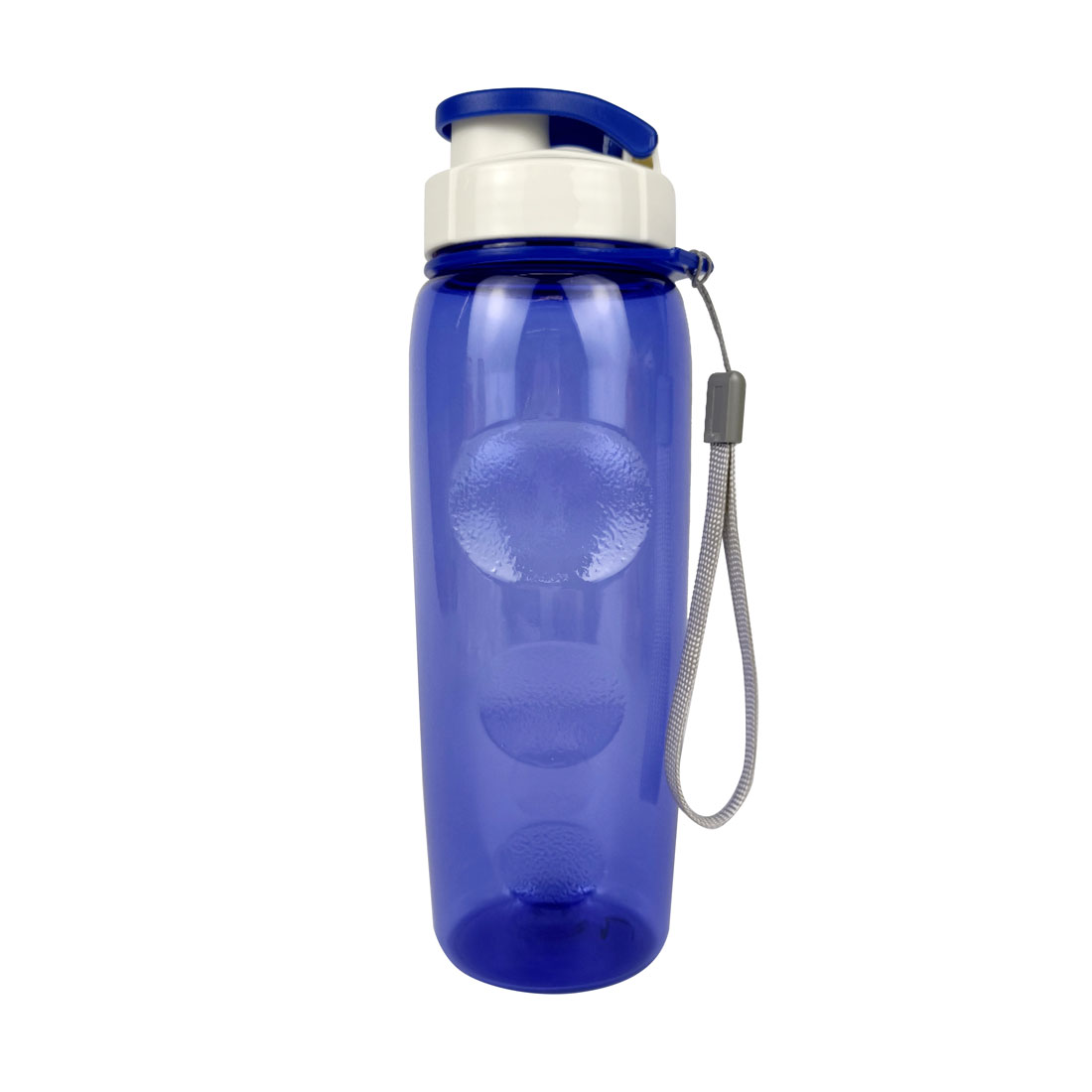 Пластиковая бутылка Сингапур (с клапаном) - Синий HH, Синий HH