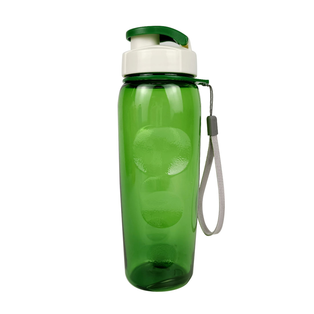 Пластиковая бутылка Сингапур (с клапаном) - Зеленый FF, Зеленый FF