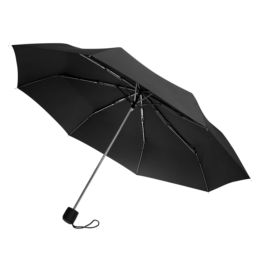 Зонт складной Lid - Черный AA, Черный AA