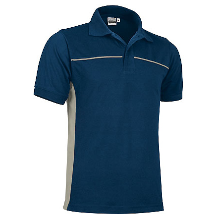 Спортивная рубашка поло THUNDER (синяя), Бежевый BG, M