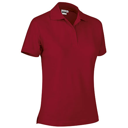 Рубашка поло женская VALLEY, Красный PP, XS