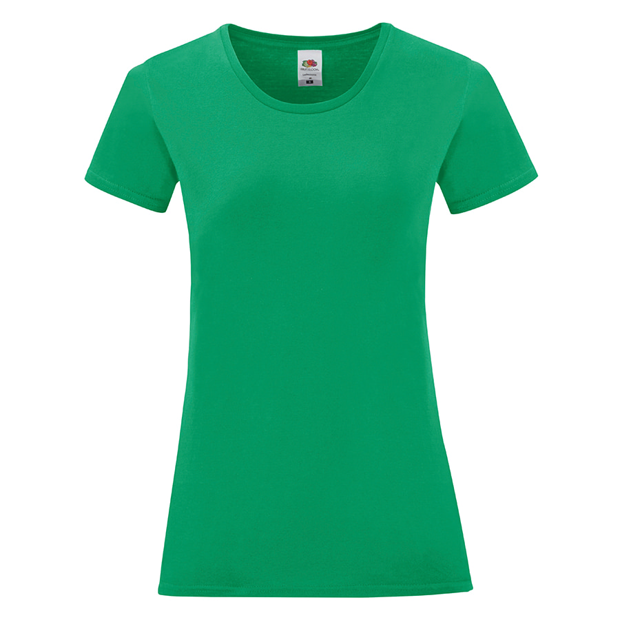 Футболка "Ladies Iconic", зеленый, XS, 100% хлопок, 150г/м2