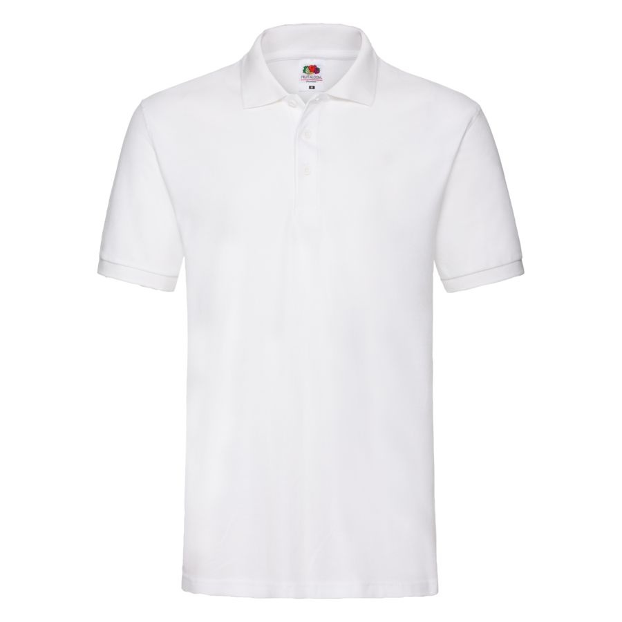 Рубашка поло мужская PREMIUM POLO, белый, S, 100% хлопок, 170 г/м2