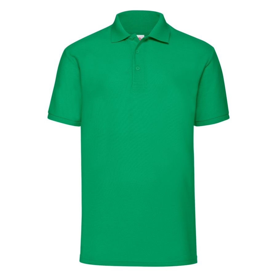 Рубашка поло мужская "65/35 Polo", зеленый_2XL, 65% п/э, 35% х/б, 180 г/м2