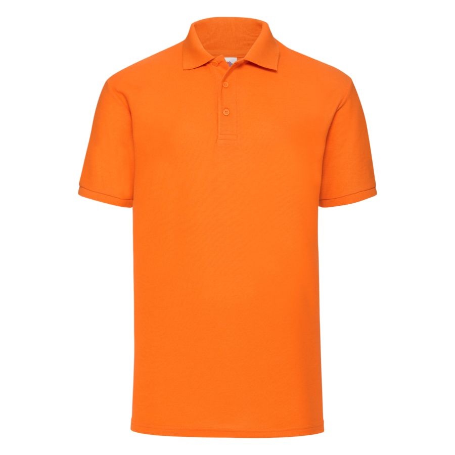 Рубашка поло мужская "65/35 Polo", оранжевый_S, 65% п/э, 35% х/б, 180 г/м2