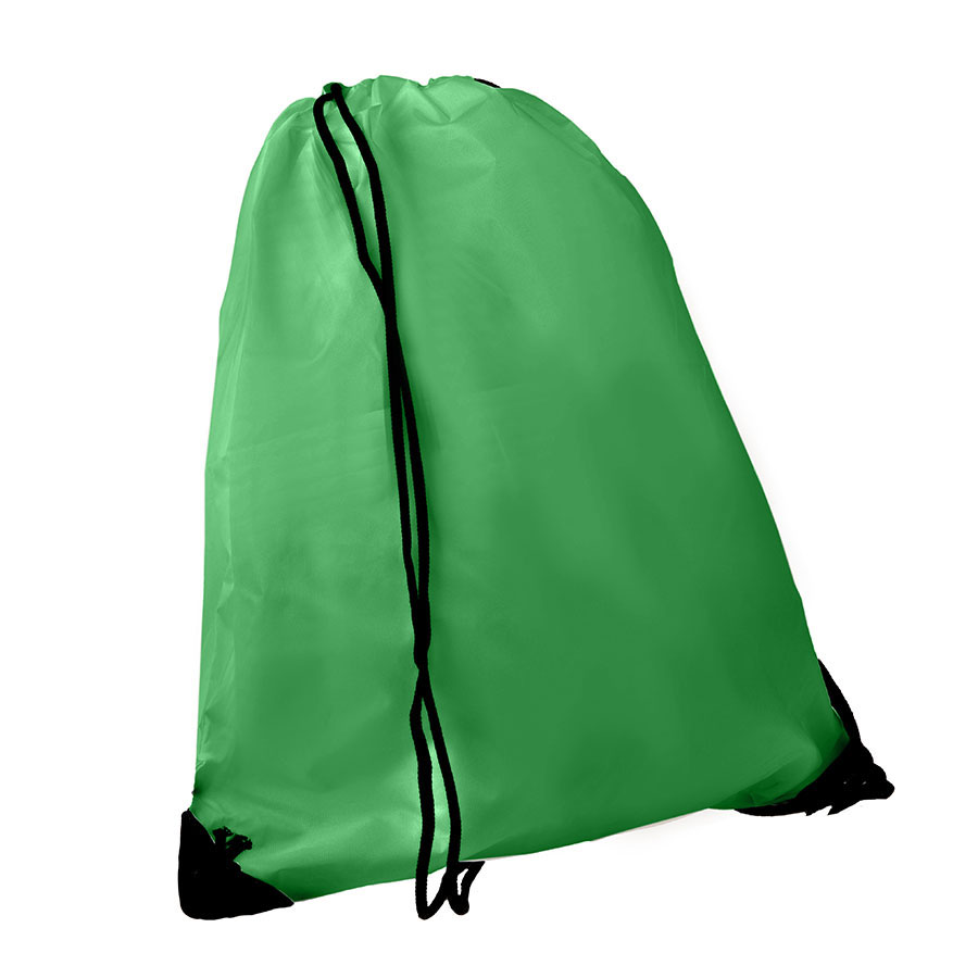 Рюкзак "Promo"; зеленый; 33х38,5х1см; полиэстер; шелкография