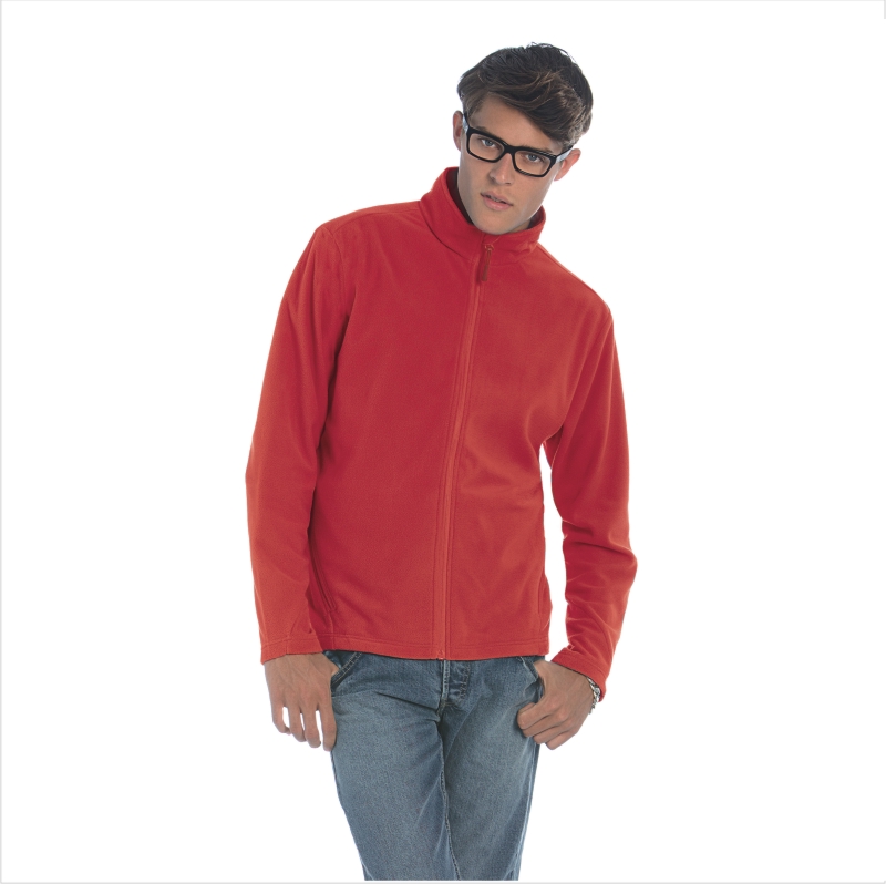 Куртка флисовая мужская Coolstar/men темно-красный