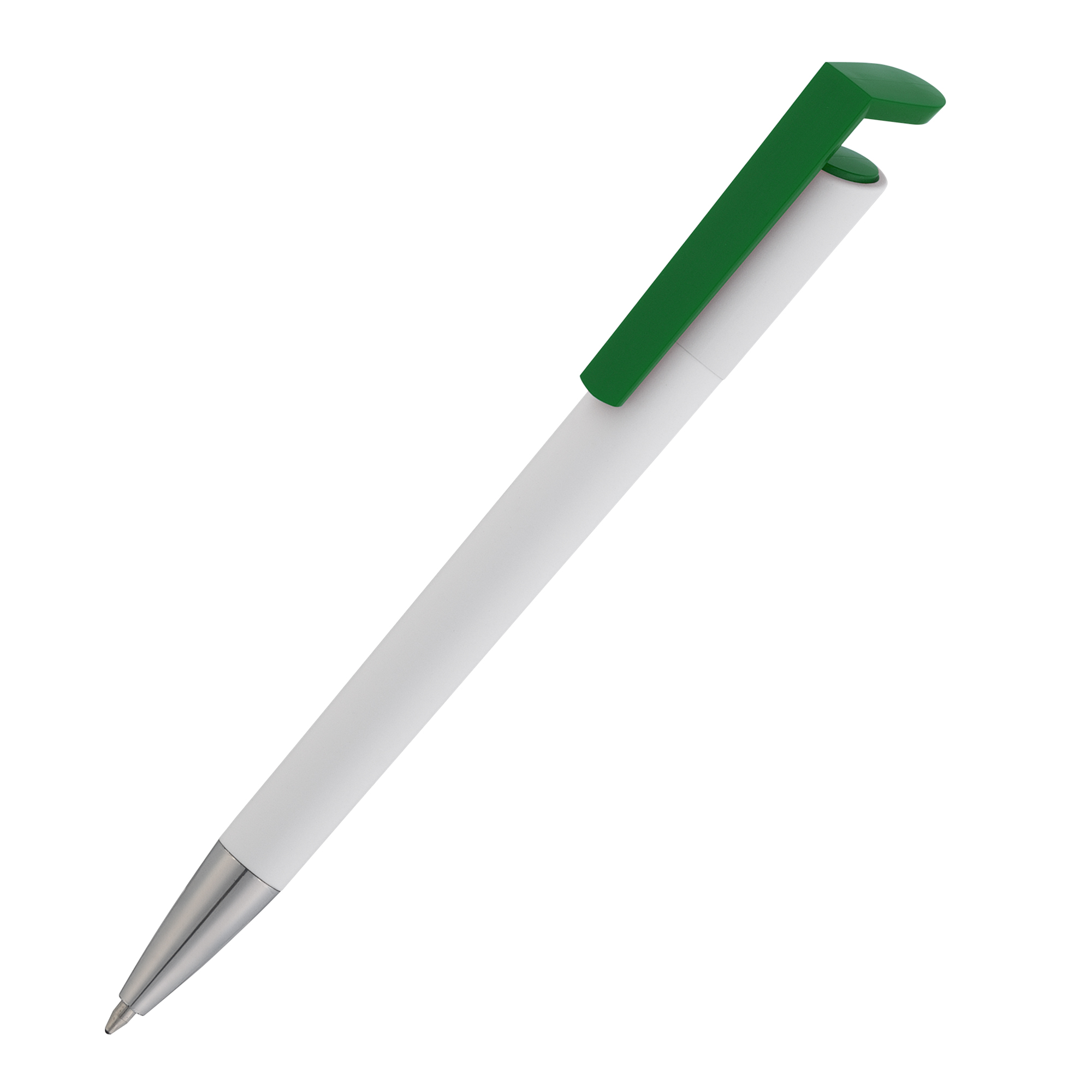 Ручка шариковая "Chuck" белый с зеленым