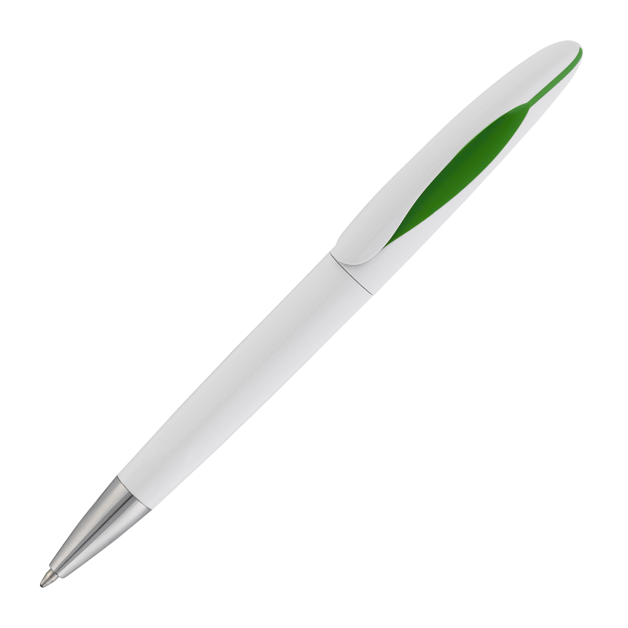 Ручка шариковая "Sophie" белый с зеленым