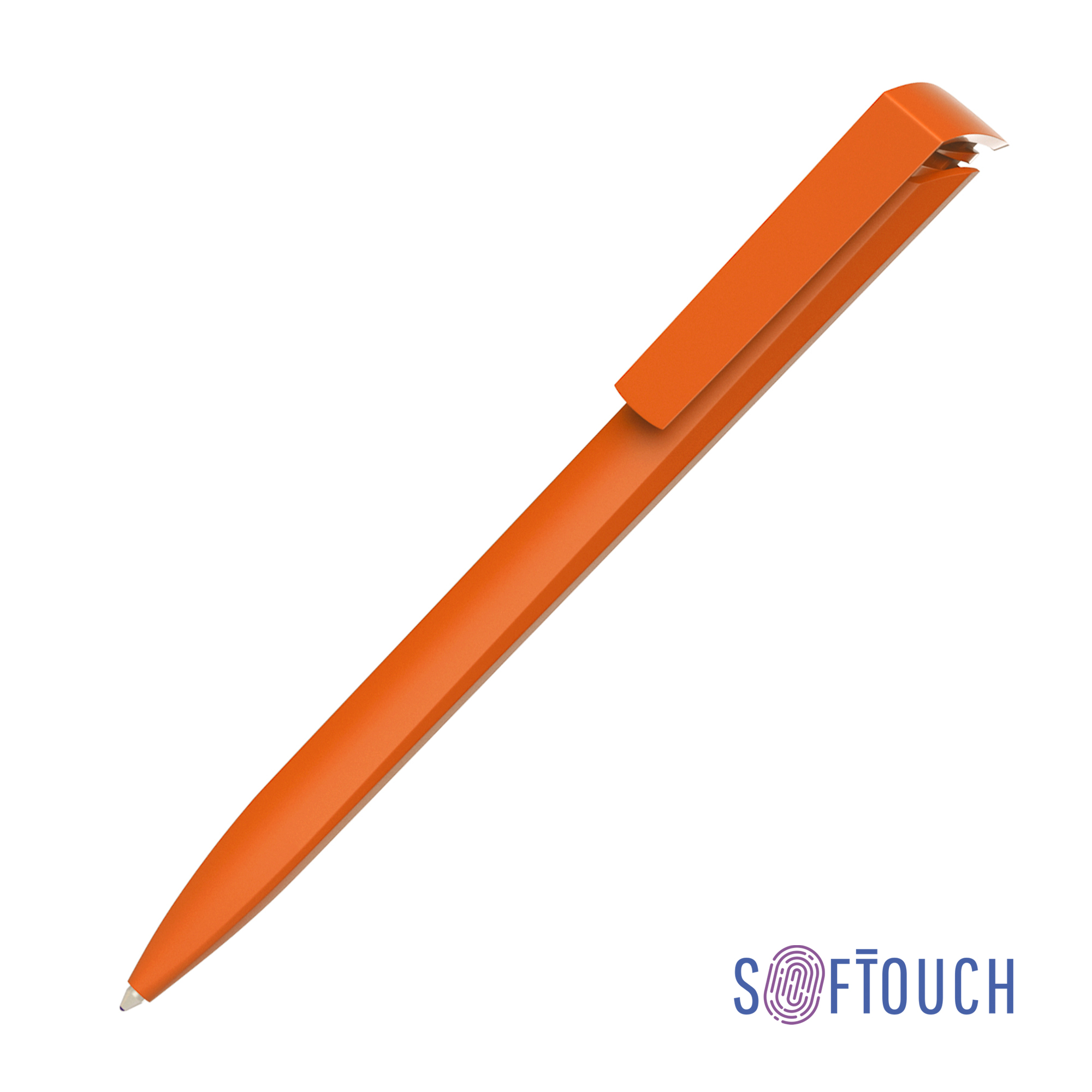 Ручка шариковая TRIAS SOFTTOUCH оранжевый