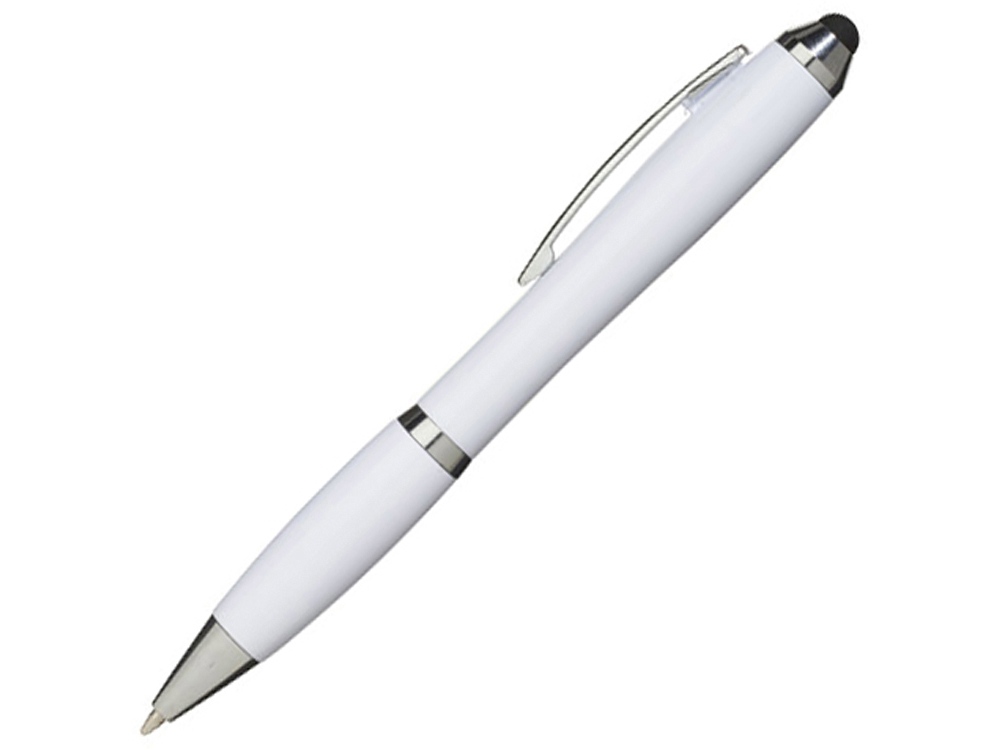 Ручка-стилус шариковая "Nash", белый
