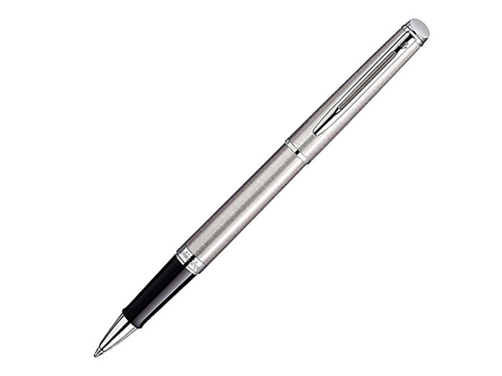 Ручка роллер Waterman «Hemisphere Stainless Steel CT F», серебристый