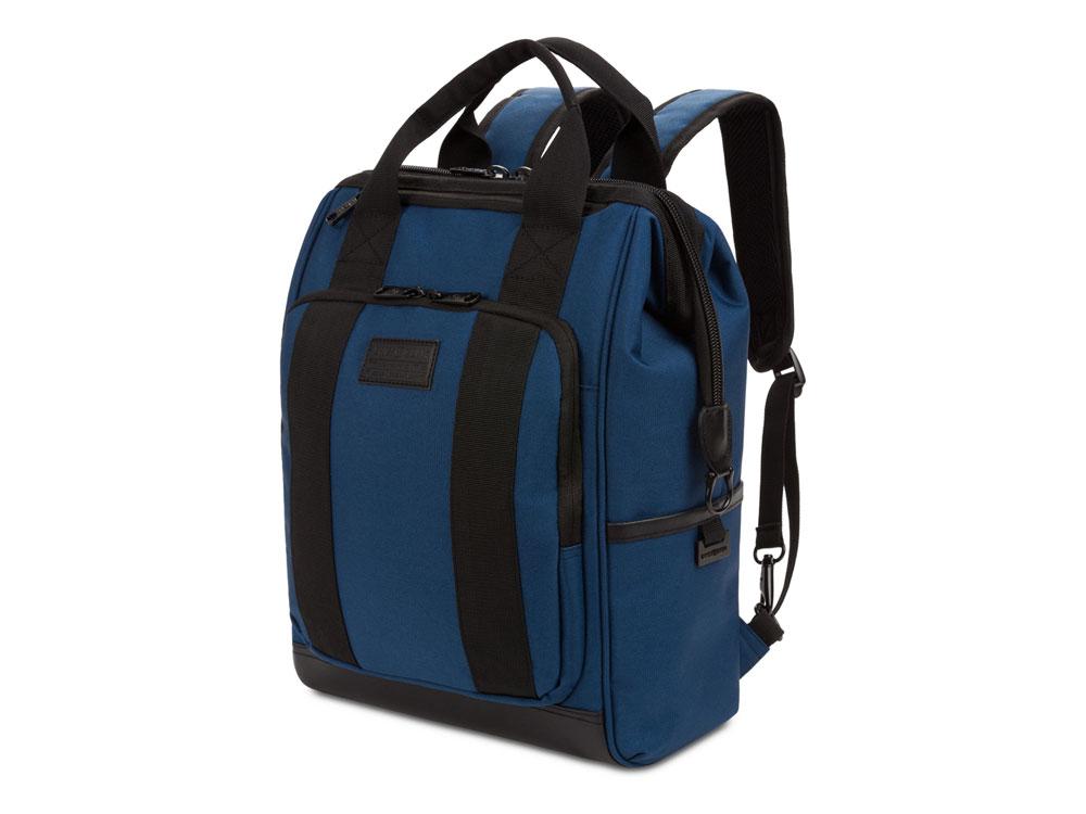 Рюкзак SWISSGEAR 16,5" Doctor Bags, синий/черный, полиэстер 900D/ПВХ, 29 x 17 x 41 см, 20 л