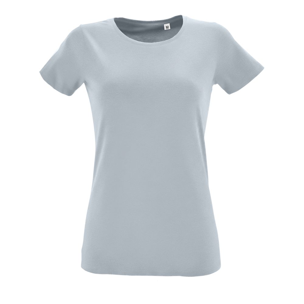 Футболка женская Regent Fit Women светло-серая, размер L