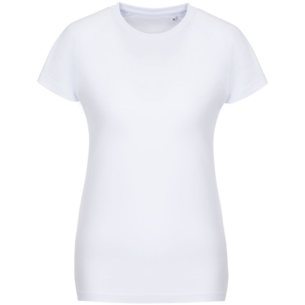 Футболка женская T-bolka Bicolor Lady белая, размер XL