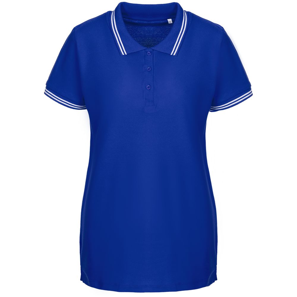 Рубашка поло женская Virma Stripes Lady, ярко-синяя, размер S