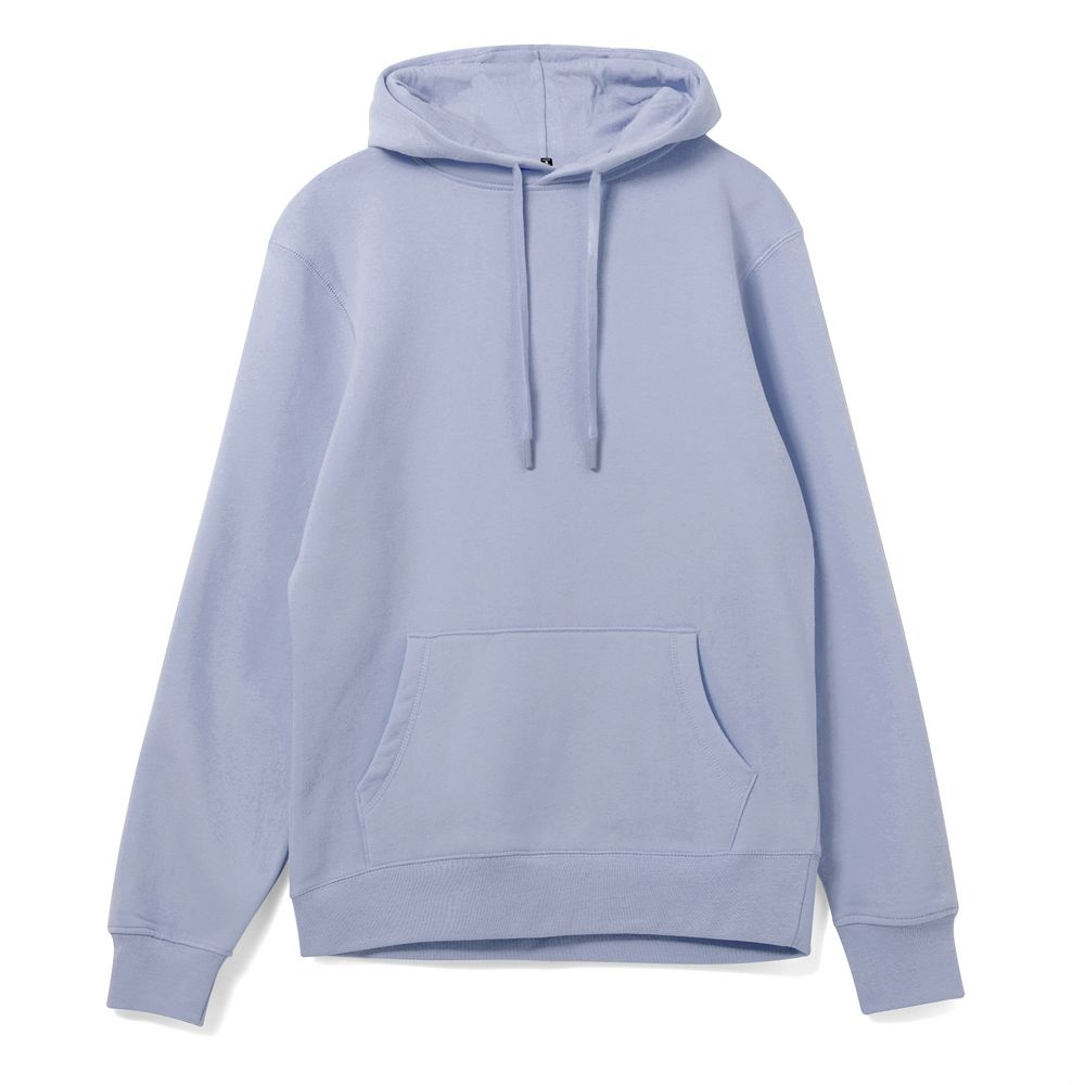 Толстовка с капюшоном унисекс Hoodie, лиловая, размер L