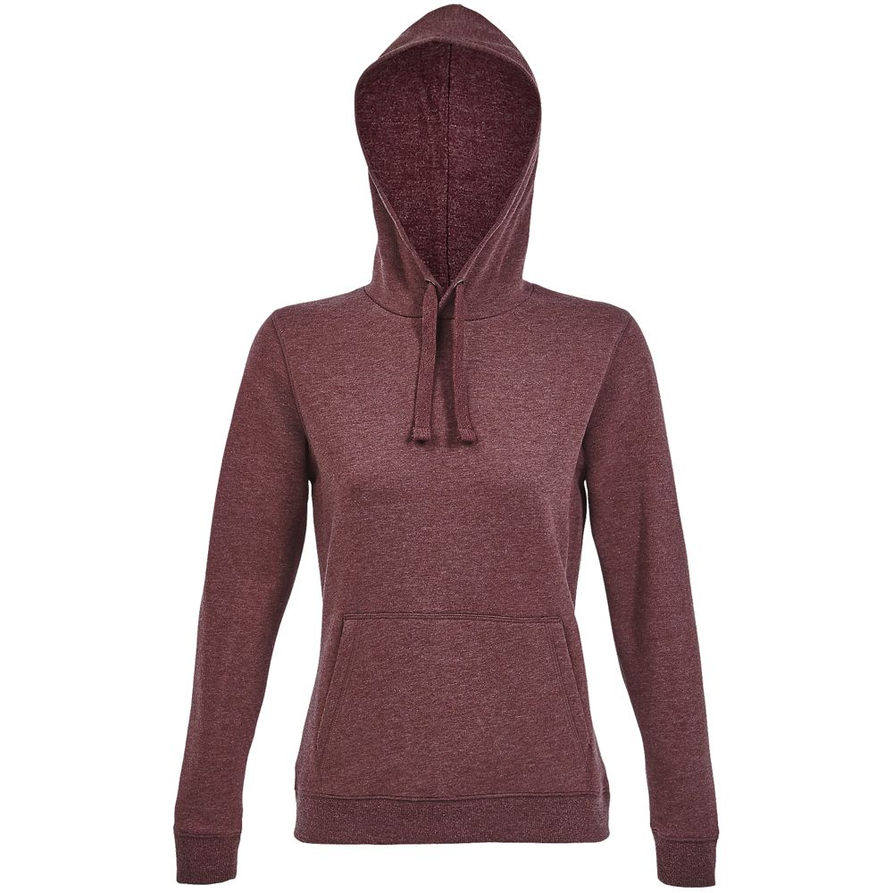 Толстовка женская Spencer Women, бордовый меланж, размер L