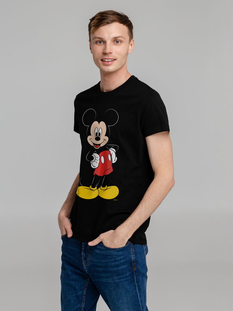 Футболка I Am Mickey, черная, размер XS