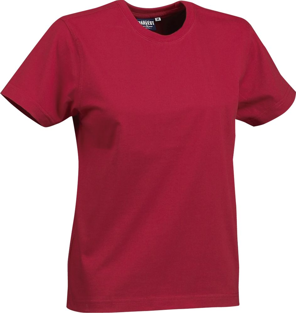 Футболка женская Ladies American T, красная, размер L