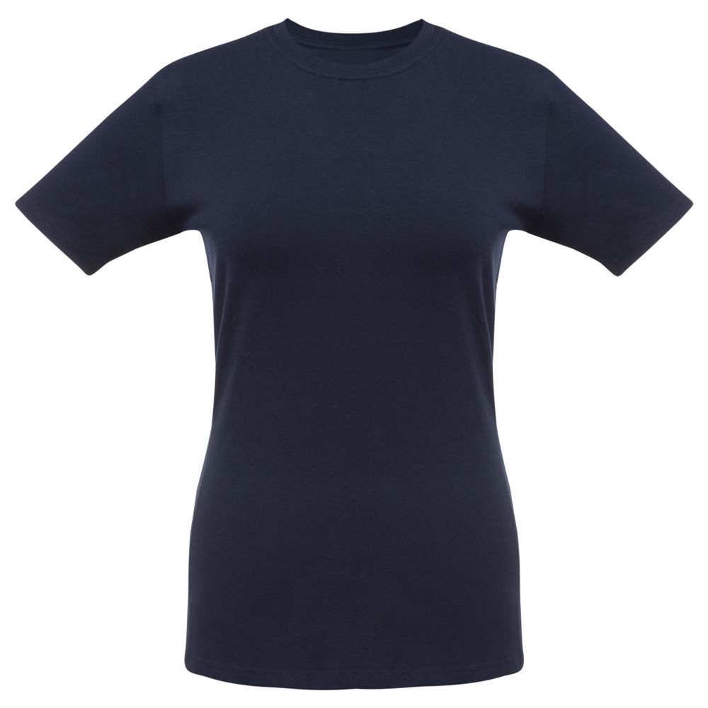 Футболка женская T-bolka Stretch Lady, темно-синяя (navy), размер S
