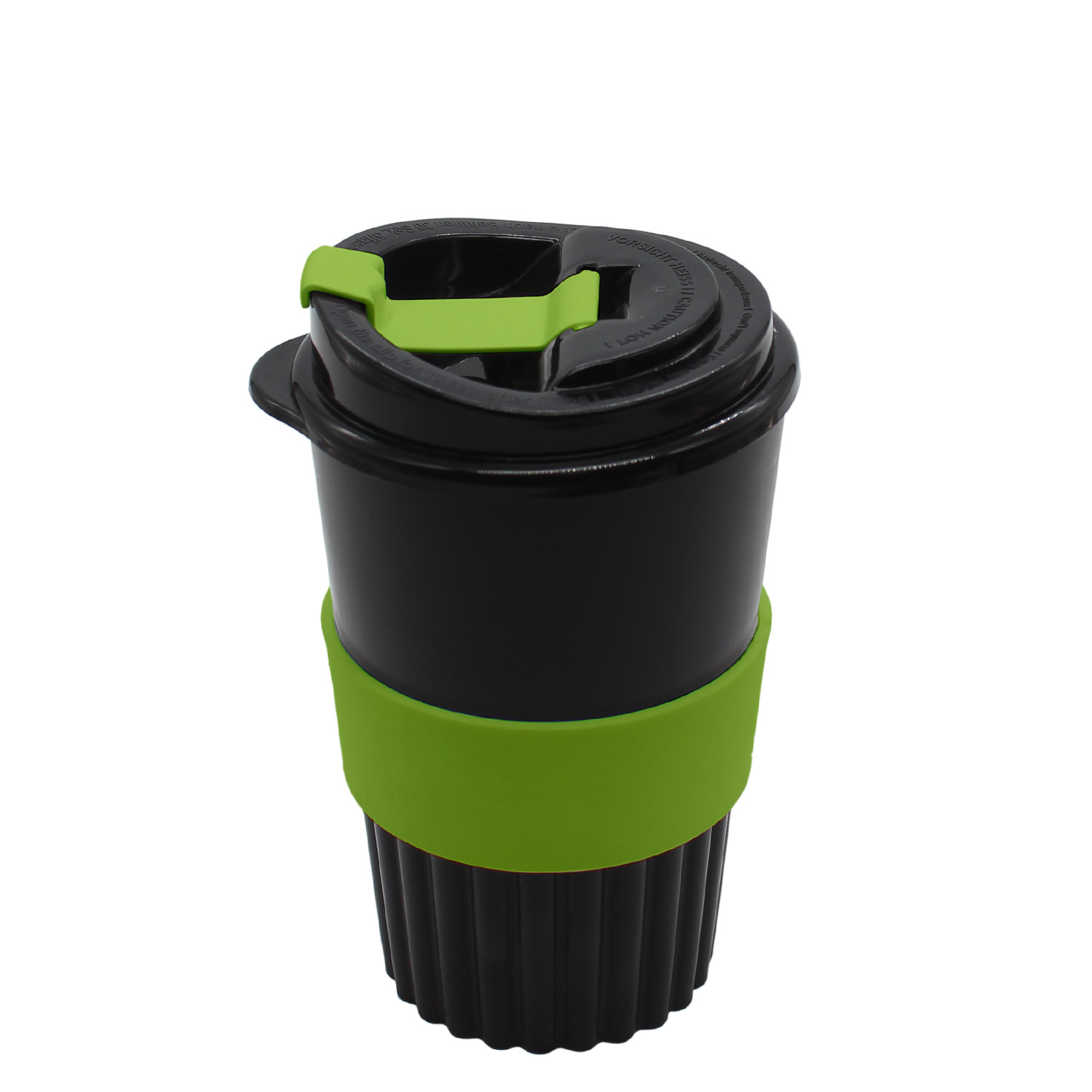 Стакан Classic Black Green Line, 350 мл (салатовый)
