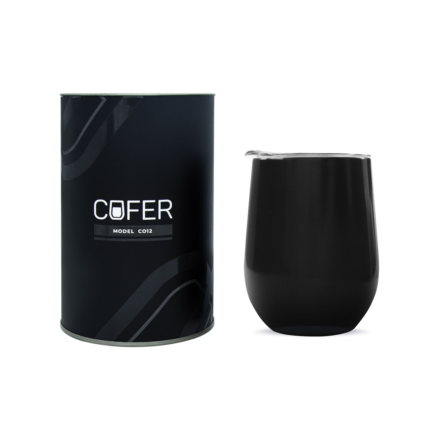 Набор Cofer Tube CO12 black, черный