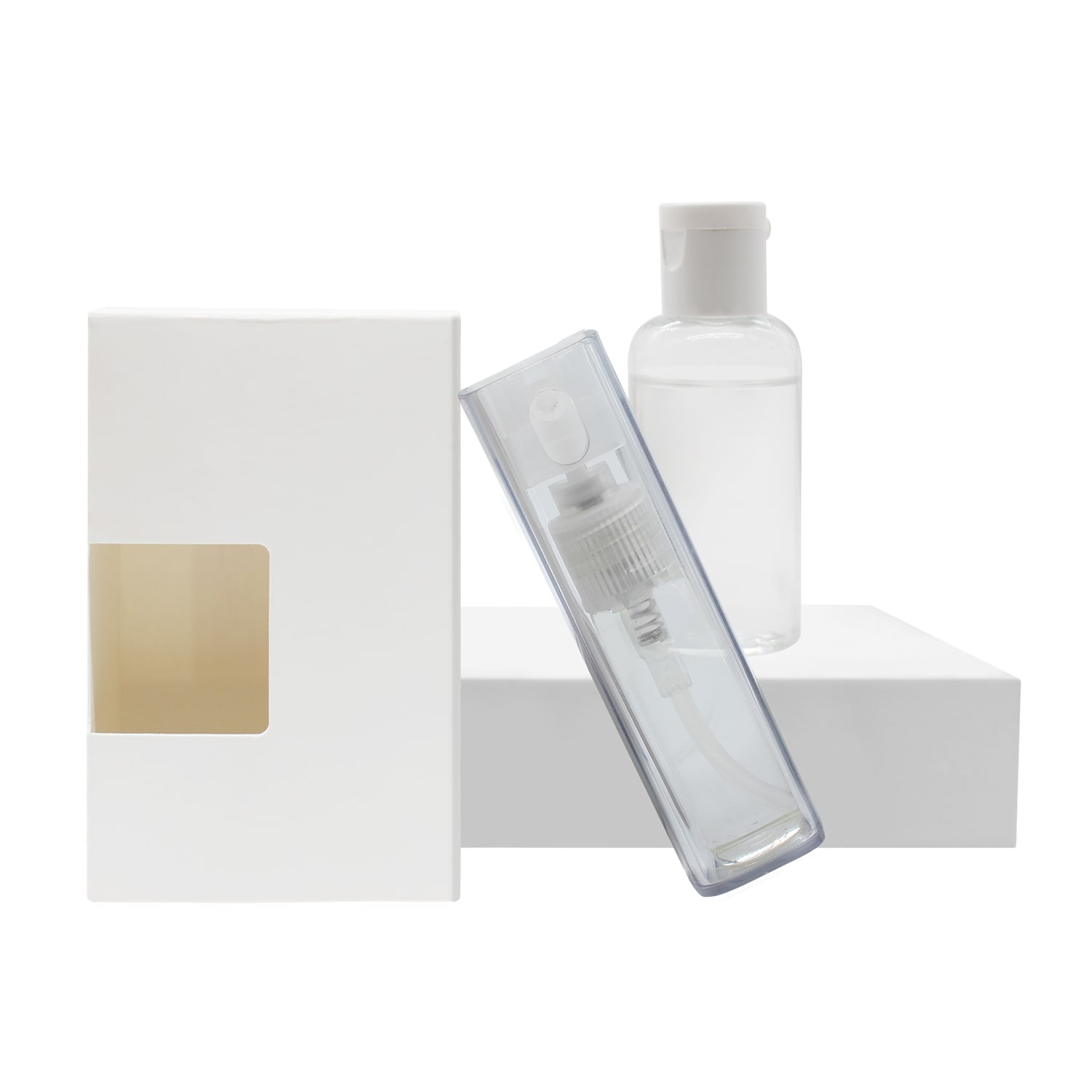 Набор антисептиков для рук REFILLABLE White, 60 мл
