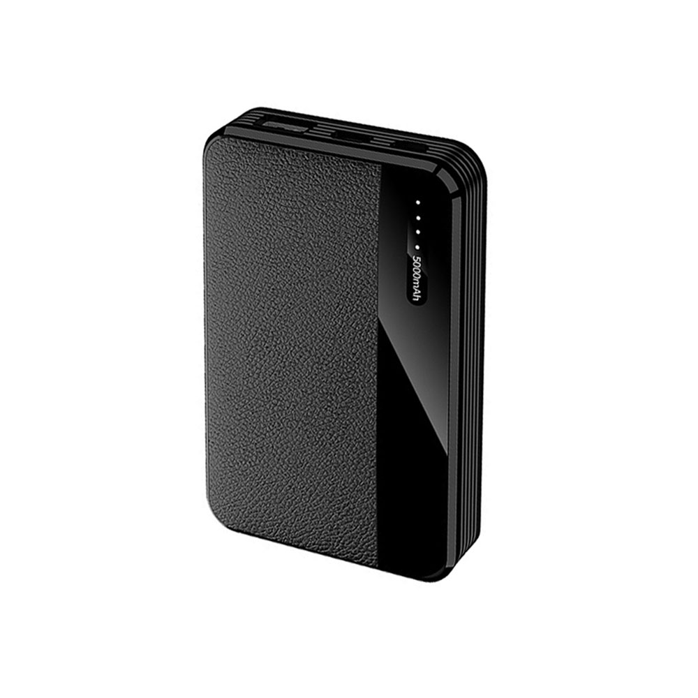 Внешний аккумулятор Pelle 5000 mAh - Черный AA, Черный AA