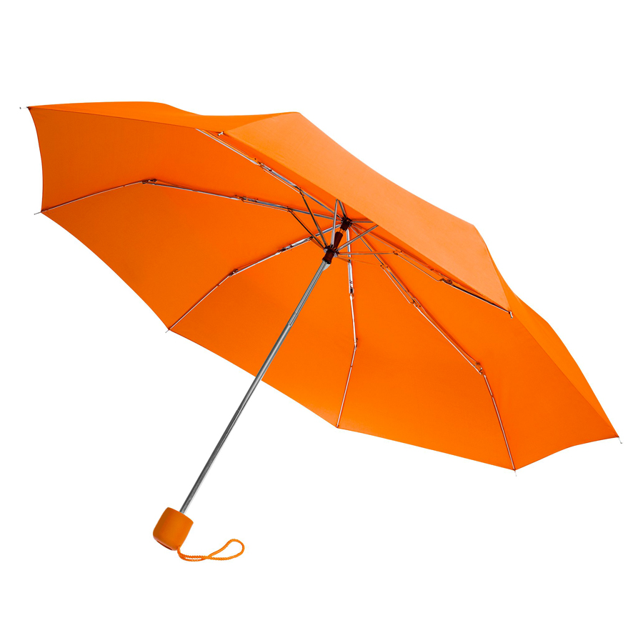 Зонт складной Lid - Оранжевый OO, Оранжевый OO
