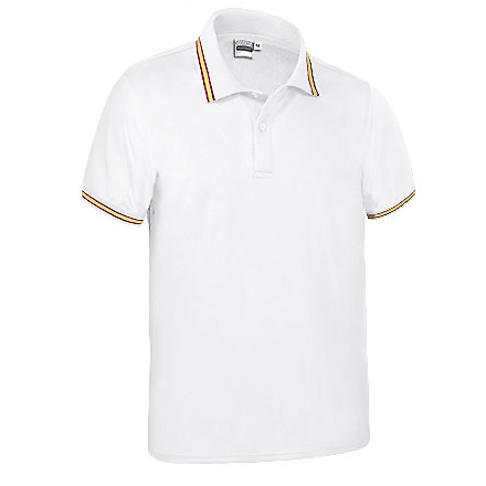 Cпортивная рубашка поло MAASTRICHT (белая), Желтый KK, M