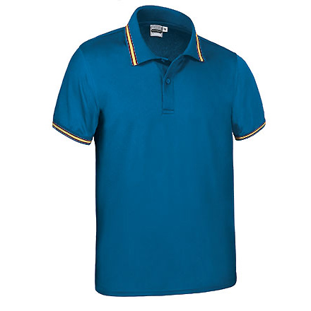 Cпортивная рубашка поло MAASTRICHT (цветная), Синий HH, S