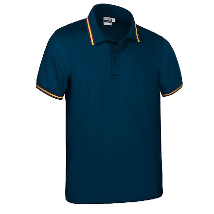 Cпортивная рубашка поло MAASTRICHT (цветная), Темно-синий XX, M