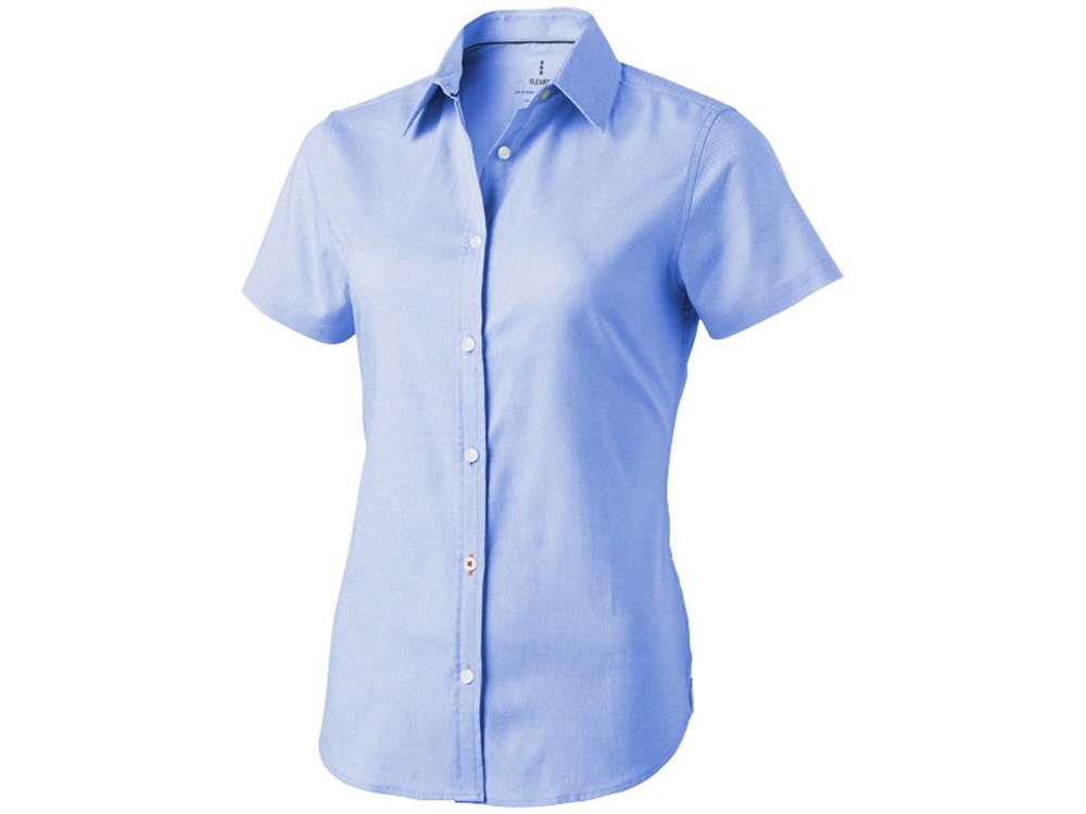 Рубашка "Manitoba" женская с коротким рукавом, голубой