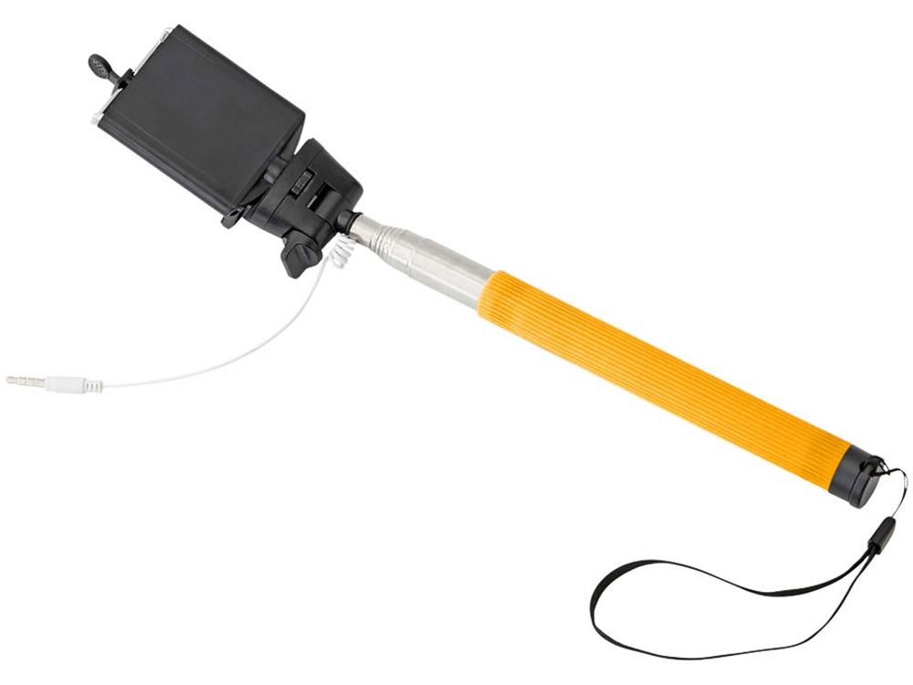 Монопод проводной "Wire Selfie", оранжевый