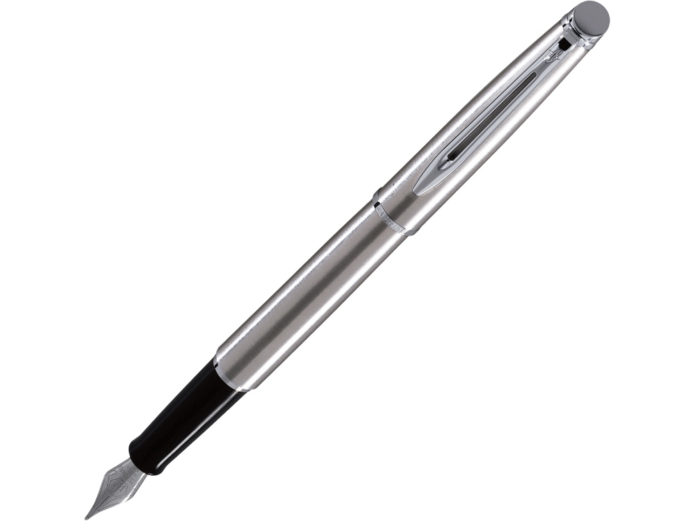 Ручка перьевая Waterman «Hemisphere Stainless Steel CT F», серебристый