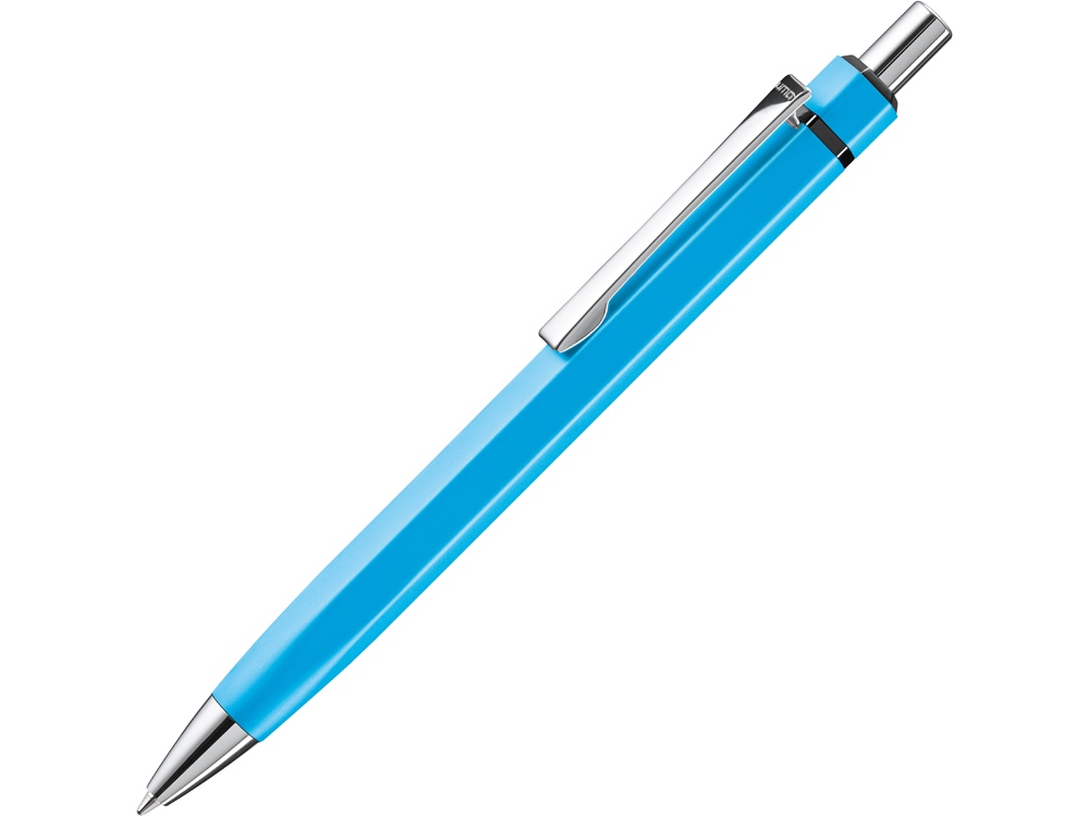 Ручка шариковая шестигранная UMA «Six», голубой